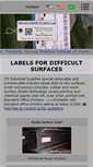 Mobile Screenshot of precastconcretelabels.com